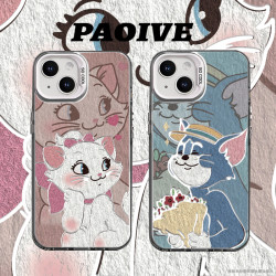 汤姆和玛丽适用创意动漫可爱苹果华为一加小米手机防摔壳PaoiveMY