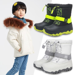 ENPLEI/英佩丽LY001儿童猎鸭靴童鞋保暖滑雪鞋男女童防水冬雪地靴