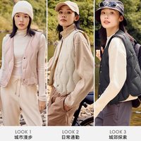 雅鹿 1972 雅鹿1972秋冬轻薄款羽绒马甲女冬季新款时尚休闲内搭内胆背心外套