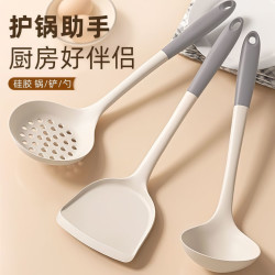 锅铲炒菜铲子不粘锅硅胶锅铲耐高温硅胶铲子护锅家用长柄炒菜铲