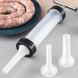 福花韵 手工灌香肠器自制灌腊肠工具手动灌肠器家用小型罐装香肠多功能yw