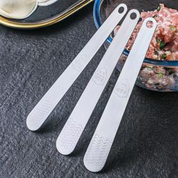 加厚家用包饺子神器馄饨水饺304不锈钢挑馅勺包饺子搅馅平勺两用