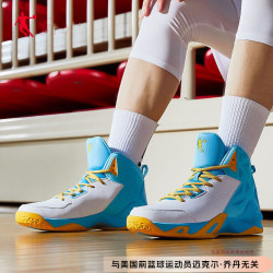 乔丹 篮球鞋2026夏季高帮学生运动鞋男减震毒液5鸳鸯球鞋