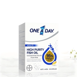 ONE A DAY 拜耳OneADay水晶鱼油高纯omega3深海鱼油