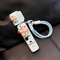 新款睡衣小新保护壳适用pocket3保护套可爱硅胶收纳云台相机挂绳