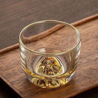 藏金杯观山杯子主人杯高档茶具六只装