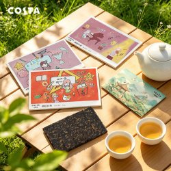 COSTA 咖世家 明信片有机红茶送老师伴手礼教师节n35g