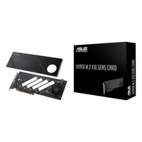 华硕 M.2 x16 Gen5 PCIe 5.0四通道NVMe固态硬盘扩展卡 支持RAID