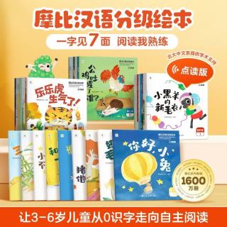 《摩比汉语分级阅读绘本》全4册（2026升级版） 