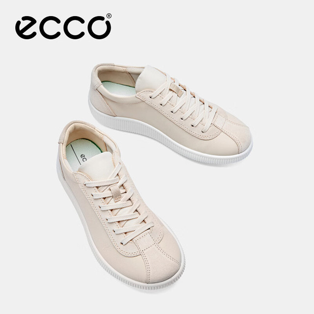 ecco 软底轻盈耐磨百搭德训休闲鞋 柔酷零点220253 HL