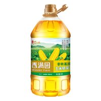 香满园 黑土地非转基因压榨玉米胚芽油 5L