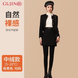 GUJIN/古今 加绒加厚光腿美腿袜