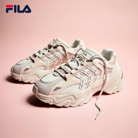 FILA HERITAGE-FHT系列 Sofia 休闲运动鞋 F12W134159F-GR 奶白/烟玫粉 37.5