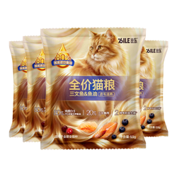 比乐 牛肉蔓越莓三文鱼鱼油夹心猫粮 200g