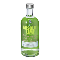 绝对伏特加 青柠味伏特加 1000ml 40度