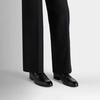 BALLY REGENT系列 黑色牛皮革男士乐福鞋 6313727 黑色 42.5