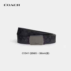 COACH 【3.8cm宽】PLAQUE男士腰带 CY941