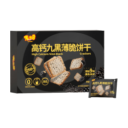 米多奇 高钙九黑薄脆饼干 200g