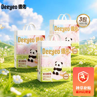 德佑 舒柔隔尿垫 熊猫M码60片*3包