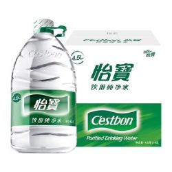 怡宝 饮用纯净水 4.5L*4桶