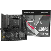 蓝宝石 PULSE 脉动 B550M 纯白 AM5主板