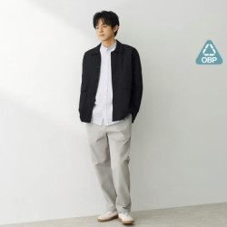 無印良品 MUJI 【OBP再生尼龙】衬衫式夹克外套