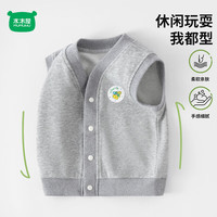 迷你木木屋 儿童马甲 秋款换季外穿内搭上衣