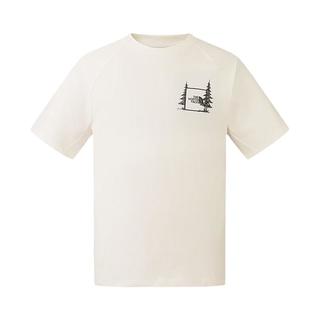 THE NORTH FACE 8GVD QLI 透气圆领 沙丘白 3XL 短袖T恤