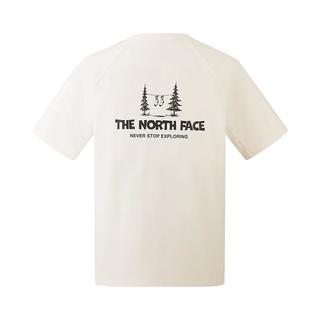 THE NORTH FACE 8GVD QLI 透气圆领 沙丘白 3XL 短袖T恤