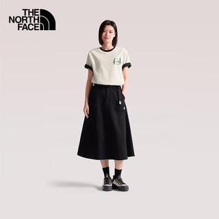THE NORTH FACE 8GVD QLI 透气圆领 沙丘白 3XL 短袖T恤