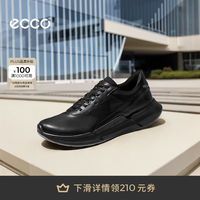 ecco 缓震 男士运动鞋 黑色83076401001 41