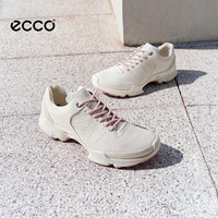 ecco 运动鞋女 经典城市时尚耐磨轻便休闲女鞋 BIOM系列800463 白色80046350874 37