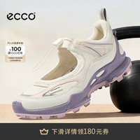 ecco BIOM C踪迹运动鞋女 26年秋季时尚玛丽珍运动鞋 健步803653 白色80365351969 37