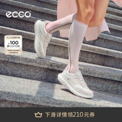 ecco 运动鞋女 26年秋季新款轻便休闲城市训练跑步鞋 BIOM系列840813 冰白色/白色84081361980 37