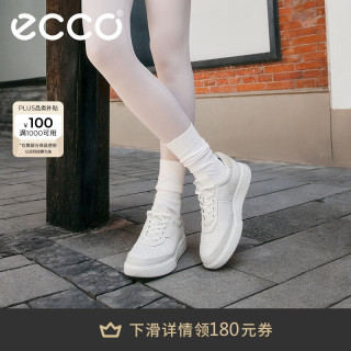 ecco 272813 街头系列休闲鞋 白色/灰白色 37