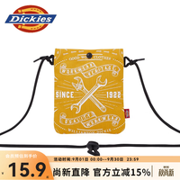 Dickies 斜挎包 潮牌单肩斜挎包秋冬好搭大容量男女休闲包DK009685 黄色