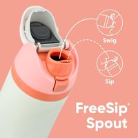 Owala FreeSip吸管盖不锈钢保温杯710ml