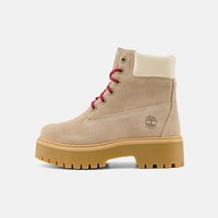 Timberland 女鞋高帮靴马丁靴增高厚底防水皮革|A2H3C