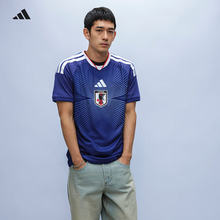 阿迪达斯 日本队主场球衣26年美加墨世界杯男子足球服 KD3345