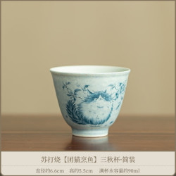 纯手工苏打烧萌猫茶杯