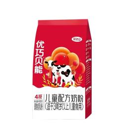 完达山 奶粉4段新段粉儿童牛奶粉优巧贝能四段400g*1官方正品直发