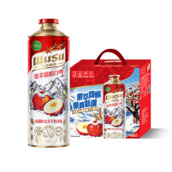 乌苏啤酒 1L*6罐 整箱装 啤酒送礼聚餐罐装清爽原装 乌苏果萃精酿白啤阿克苏苹果味 1L 6罐