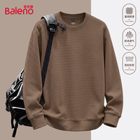 班尼路 秋季重磅简约宽松休闲套头长袖