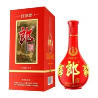 郎牌 郎酒 红花郎红十白酒53度500ml单瓶装正品送礼自饮宴请酱香酒水