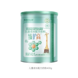 臻护高 儿童成长奶粉高钙学生奶粉4段奶粉3-15岁 400g便携