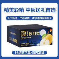 京地达 秋月梨山东莱阳秋月梨子中秋送礼净重8斤单果400g+源头直发包邮