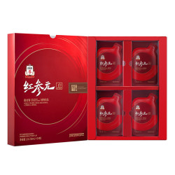 正官庄 人参红参元启饮品1.2L（50ml*24包）富含皂苷 中秋礼盒营养礼品