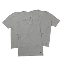 RALPH LAUREN POLO RALPH LAUREN RM1-C501 男式短袖,圆领,单点标志,纯色,圆领,T 恤,男式, 石楠灰