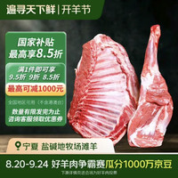 滩洋鲜生 宁夏滩羊 腿排组合6斤净重（羊排羊腿各3斤）生鲜冷冻羊肉 开羊季