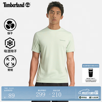 Timberland 官方男装速干短袖T恤夏季户外吸湿排汗透气A6ASV A6ASVENE/浮雕绿色 XL